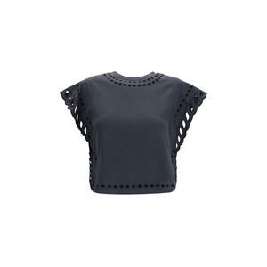 Marant Etoile Black Cotton Women's T-Shirt
